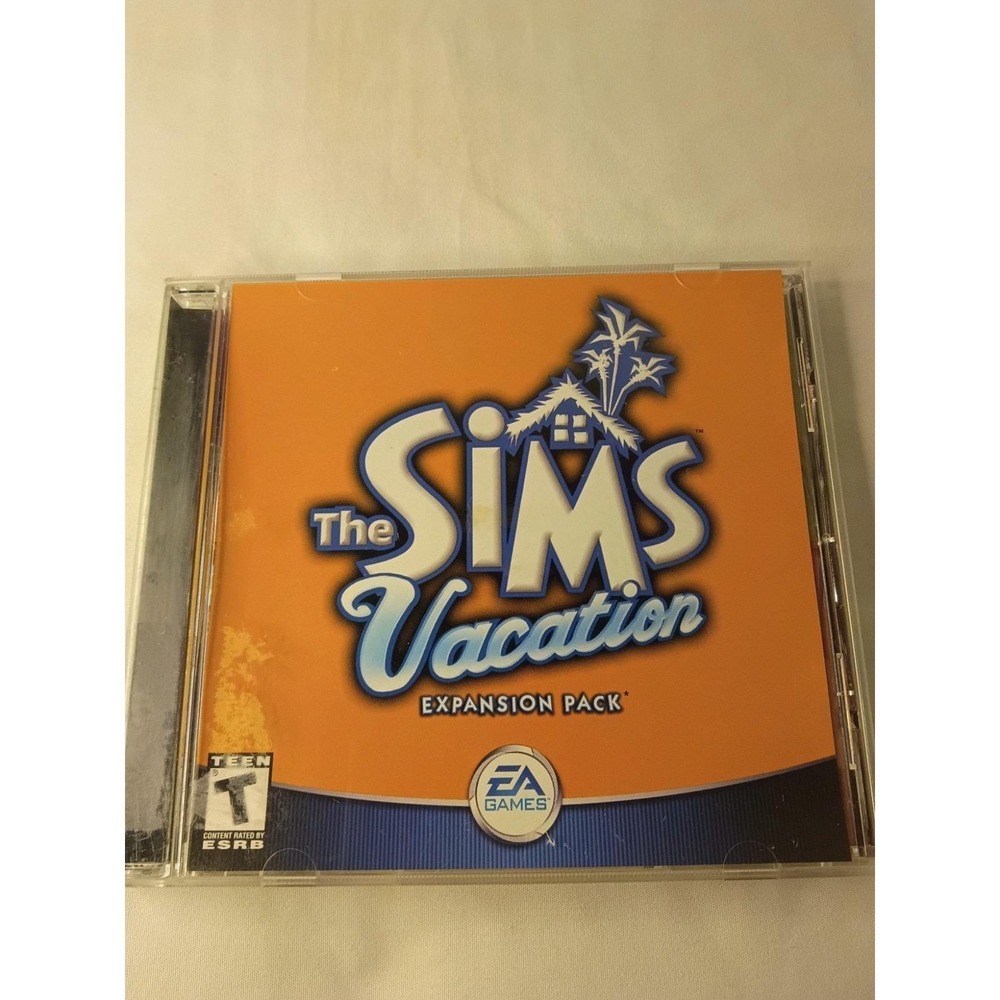 The Sims Vacation Expansion Pack EA Games (PC CD-ROM, 2002)